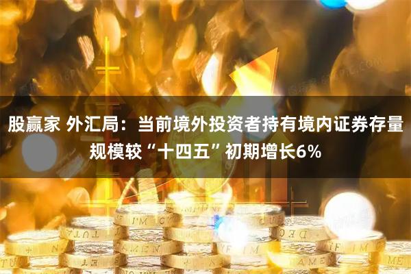 股赢家 外汇局：当前境外投资者持有境内证券存量规模较“十四五”初期增长6%